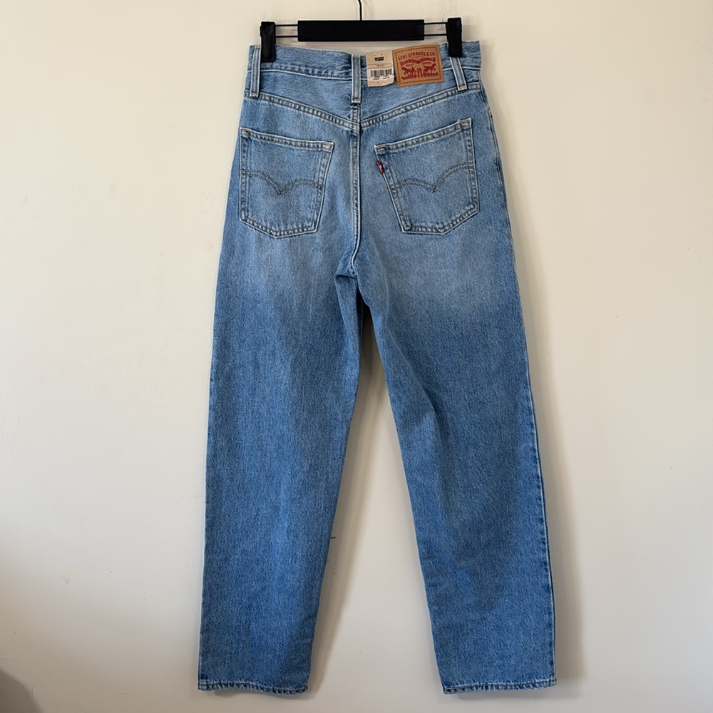 NEW Levi’s Mid Rise Cotton 94 Baggy Jeans Size 25 - Picture 7 of 11